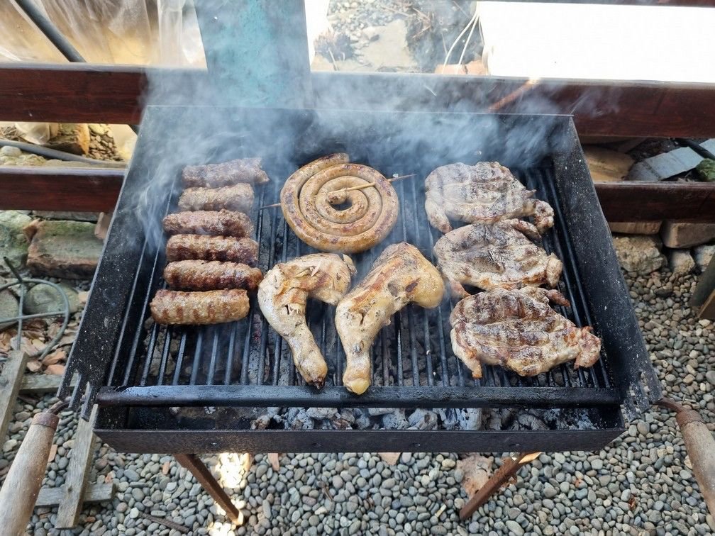 Grătar la stână